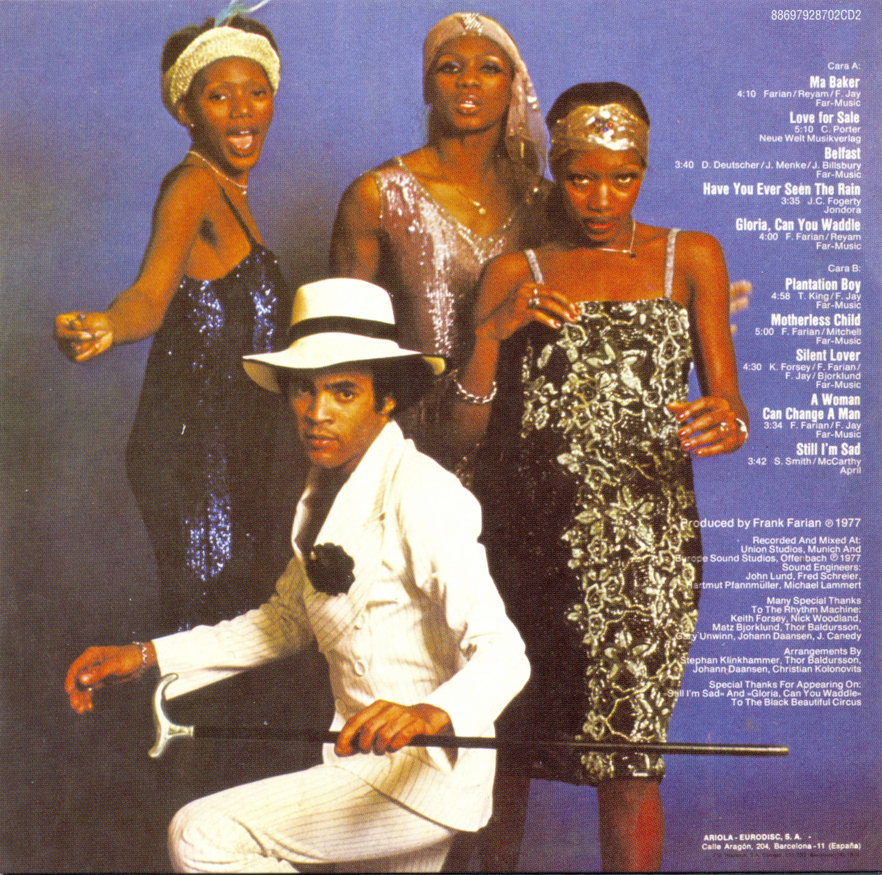 Boney M Original Album Classics : CD 2 Back | CD Covers | Cover Century ...